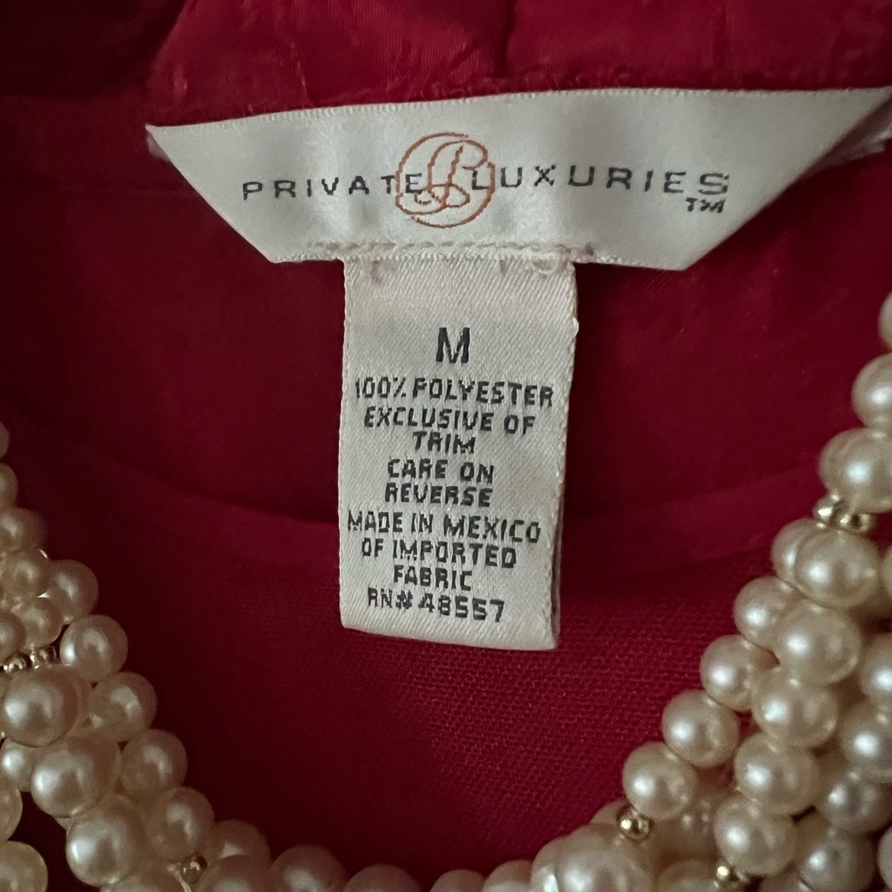 😍VTG 1994 Set NYC Bloomingdale’s robe M ROSES Set - Picture 7 of 12
